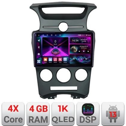Navigatie Kia Carens 2006-2012 clima automata Android radio gps internet 4+64 InCell Display 1K KIT-carens-2006+EDT-E209-RK CarStore Technology