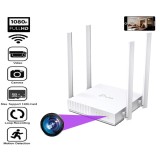 Camera Spion C24A Ascunsa in Router Wireless Alb,WIFI, FH,cu Card de 32GB Inclus