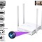 Camera Spion C24A Ascunsa in Router Wireless Alb,WIFI, FH,cu Card de 32GB Inclus