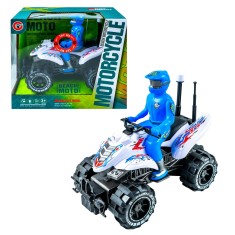 ATV cu lumina si muzica, 19x16x11 cm foto