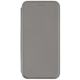 Husa Flip Cover Magnetic Pentru Samsung Galaxy J6 Plus, J610F, Gri, ALC MOBILE