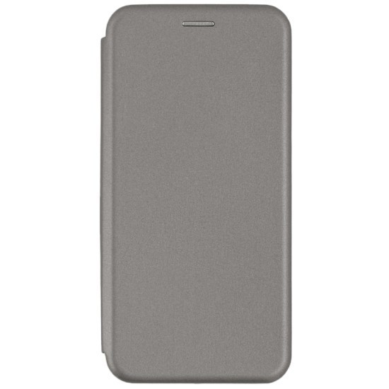 Husa Flip Cover Magnetic Pentru Samsung Galaxy J6 Plus, J610F, Gri