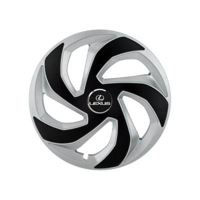 Set 4 capace roti Rex Gri-Negru R16 Compatibil Cu Lexus foto