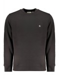 Cumpara ieftin Bluză bărbați, cu mini logo brodat, Regular fit, negru, 2XL