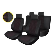 Huse Scaune Auto VW POLO (2002-2010) Traffic Negru Rosu foto