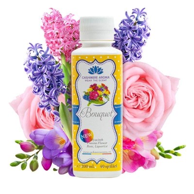 Parfum de rufe BOUQUET cu arome de zambila, frezie si trandafir, completat la final cu lemn dulce, 200ml foto