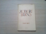 ROBERT BURNS - Poeme - 1959, 190 p.; tiraj: 5150 ex.