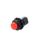Intrerupator PUSH BUTON cu retinere 12x28 mm 1.5A/250VAC diam. 12mm