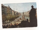 FA84 -Carte Postala- CEHIA - Praga, Wenceslas Square, circulata 1968