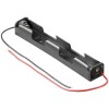 Suport baterii 2x AA R6 cu Capete de cablu libere 11983 Goobay