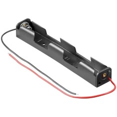 Suport baterii 2x AA R6 cu Capete de cablu libere 11983 Goobay