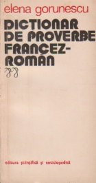 Dictionar de proverbe francez-roman foto