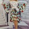 G775-23 Rochie vaporoasa cu umerii goi