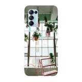 Husa compatibila cu Oppo Find X5 Pro model Flower garden, Silicon, TPU, Viceversa, Transparent, Carcasa