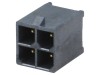 MOLEX Conector Soclu Cablu-Placa Mega-Fit 4 Pini 5.7mm 23A 600V THT Negru UL94V-0