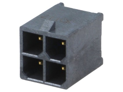 Conector soclu cablu-placă 4 pini 5,7mm foto