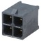 Conector soclu cablu-placă 4 pini 5,7mm