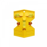 Nivela pentru stalpi BGS-Technic, 3 bule