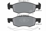 Set placute frana TEXTAR 2214301