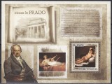 Sao Tome și Principe 2007 - Muzeul Prado, Madrid - Picturi de Goya, Colita, MNH