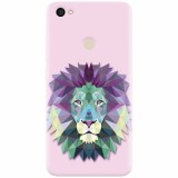 Husa silicon pentru Xiaomi Redmi Note 5A, Polygon Lion