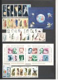 Romania.1983 Lot 19 buc. serii timbre si colite XR.881