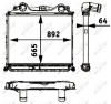NRF 30205 Intercooler, compresor