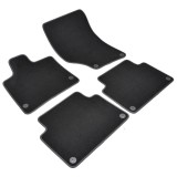 Cumpara ieftin Covorase Auto Mocheta Umbrella Audi Q7 (4L) 2005-2015 Negru. Set Covorase Interior Auto Textile dedicate Audi Q7