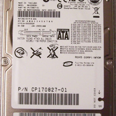 56. Hard Disk Laptop FUJITSU MHV2080BH 80GB 5400 RPM 8MB Cache 2.5" SATA