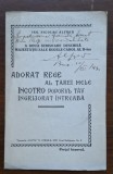 Nicolau Alfred &ndash; A doua scrisoare deschisă către Carol II, cu autograf, 1930