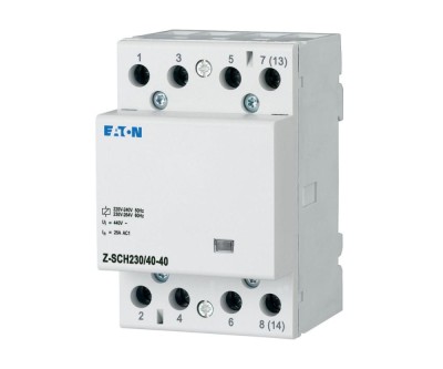 Contactor modular 40A 4ND 230V Eaton Z-SCH230 40-40 foto