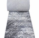 Cumpara ieftin Traversa Festonata Surfilata Premium, Egipteana, Model Toscana 4E, Inaltime Fir 10 mm, Latime 0.6m, Marime 60 x 300 cm, Gri, Antialergic, Polipropilen
