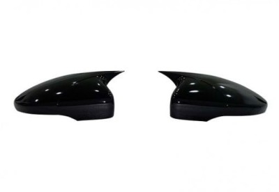 Capace oglinzi Batman style VW Passat CC 2008-2017 negru lucios foto