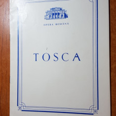 program opera romana 1976- tosca de giacomo puccini