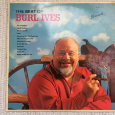 burl ives the best of disc vinyl selectii muzica pop folk country Brunswick VG