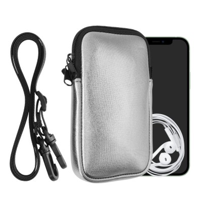 Husa Universala Kwmobile pentru telefon, Marime XXL - 7 inch, Gri, Neopren, KWM000016AI072C foto