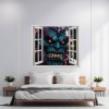 Folie imprimata color pentru decor perete locuinta, dimensiune 125 x 110cm, model: VIEW TO HAVEN 09, AVEX