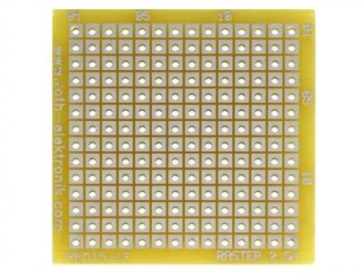 Placa universala singura fata prototip W 40mm L 40.5mm ROTH ELEKTRONIK GMBH RE015-LF foto