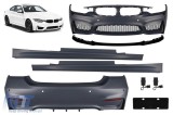 Pachet de tuning potrivit pentru BMW Seria 4 F36 (2013&ndash;2020) cu spoiler frontal CS de culoare neagra mata Performance AutoTuning