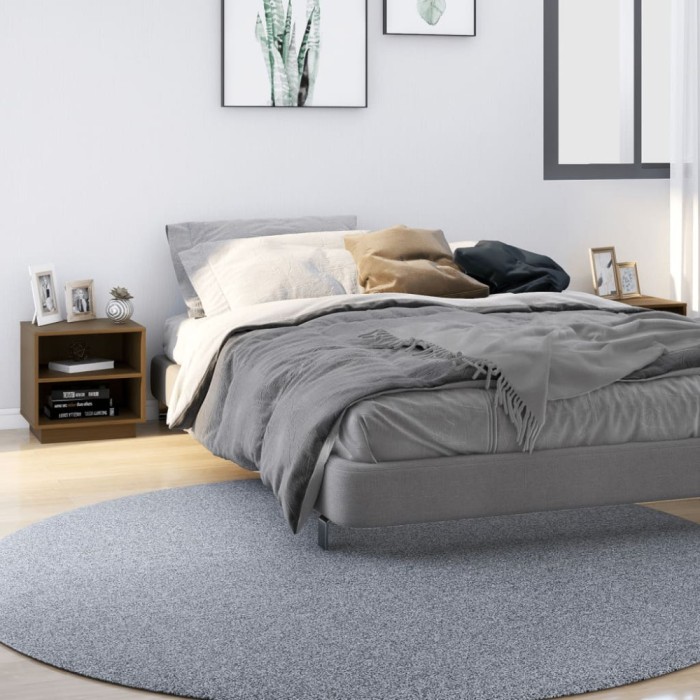 vidaXL Noptiere, 2 buc, maro miere, 40x34x40 cm, lemn masiv de pin 813332