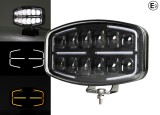 Cumpara ieftin Poriector LED Far cu functie DRL, lumina alba galbena - 12-24V, pentru jeep, camion, utilaje agricole si altele