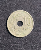 Moneda 10 centimen 1925 Belgia