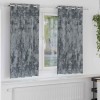 VidaXL Set perdele din catifea 2 buc, gri argintiu, 140 x 175 cm