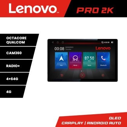 Navigatie VW PQB K-vw Lenovo PRO 4+64 13 inch 2K android 4G DSP gps internet 8Core CarStore Technology