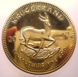 5.426 AFRICA DE SUD KRUGERRAND 2012 AUR REPLICA