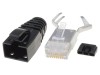 Mufă RJ45 Ecranată 8p8c IDC Crimpată