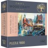 Puzzle Trefl Lemn 1000 piese New York, Adulti/Copii, 12+ ani, Clasic, Multicolor
