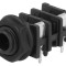 Soclu Jack 6,3mm Mono cu &Icirc;mpăm&acirc;ntare THT
