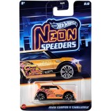 Masinuta metalica, Hot Wheels, Neon Speeders, Mini Cooper S Challenge, JBY96