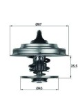 Termostat lichid racire Daewoo Korando, Musso; Daimler Daimler Xj; Jaguar S-Type II; Mercedes /8, 123; Puch G-Modell; Renault Espace II; Ssangyong
